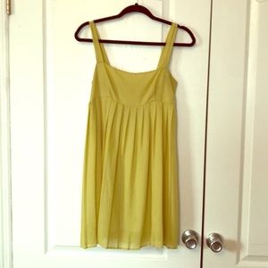 Lime green dress
